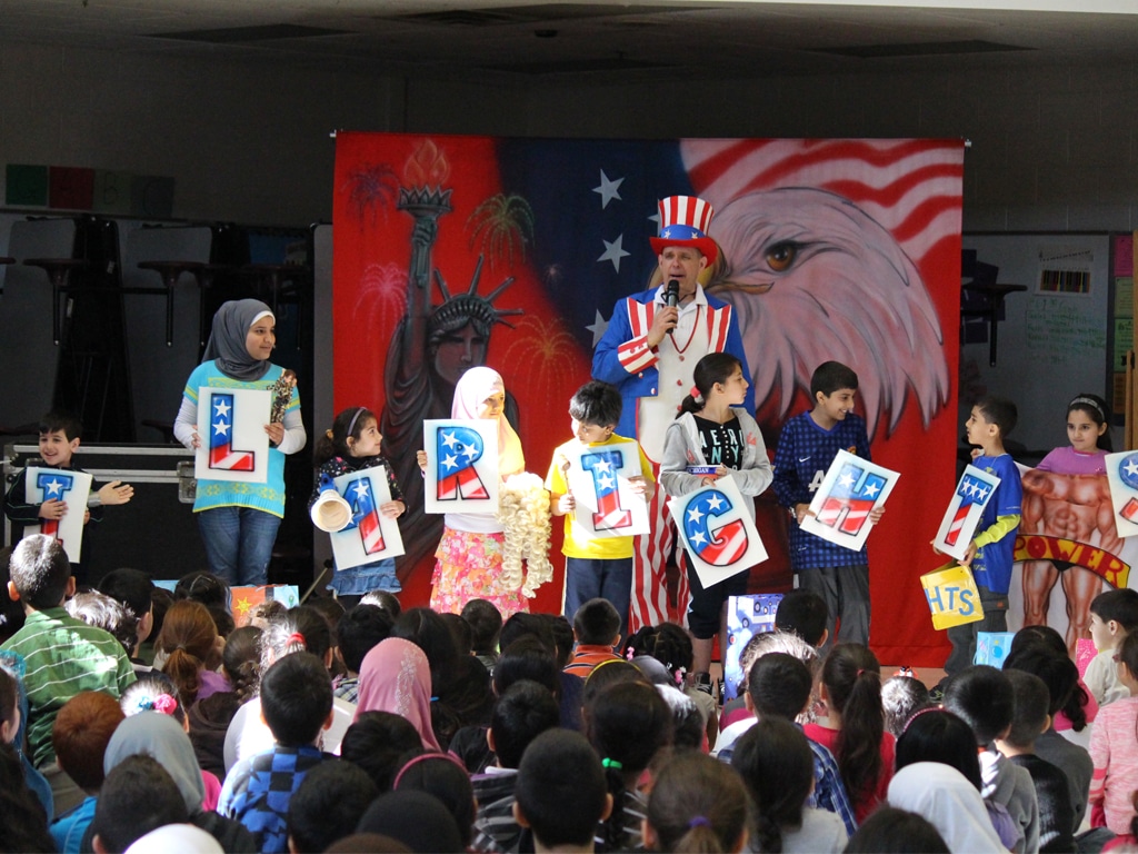 Uncle Sam American History School Show 9