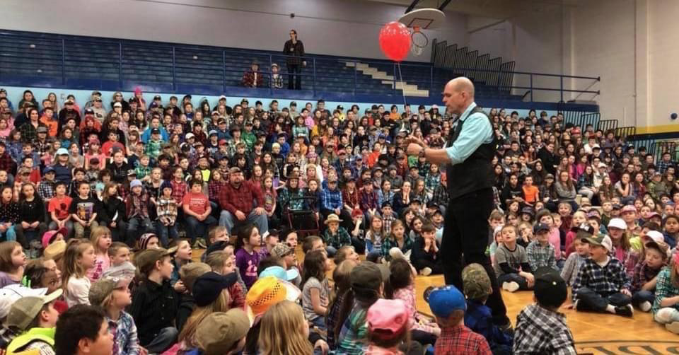 Doug Scheer offers tips for managing disruptive children during assembly shows.