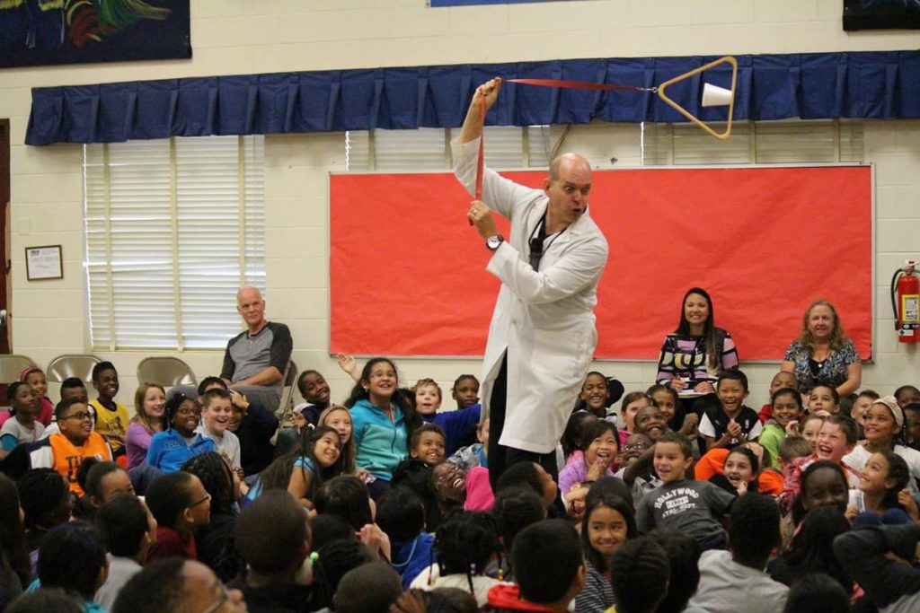 In elementary schools across the country, the most in-demand assembly show is undeniably science-related. Learn about the Wacky Science Show.